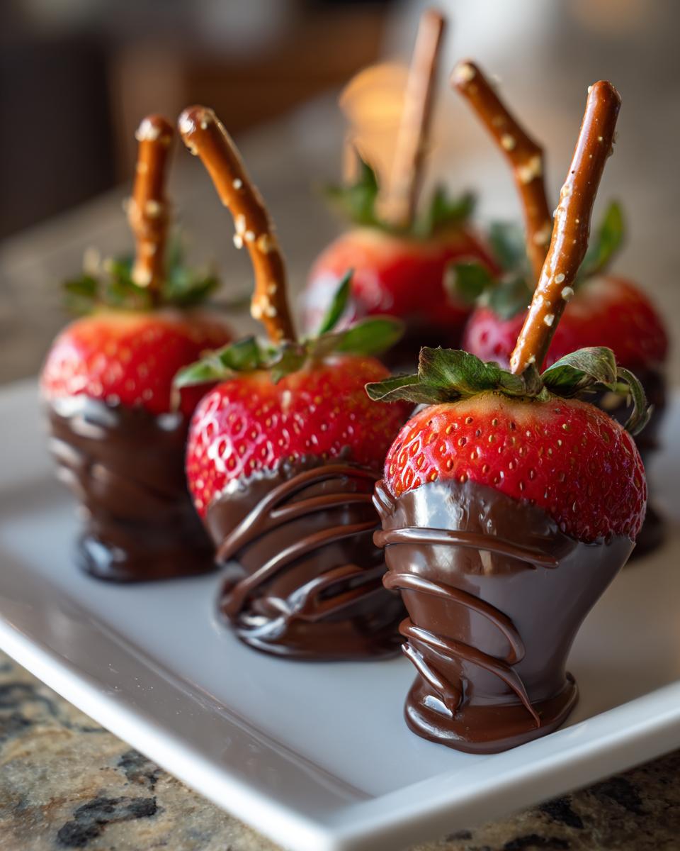 Chocolate Strawberry Treats - detail 2