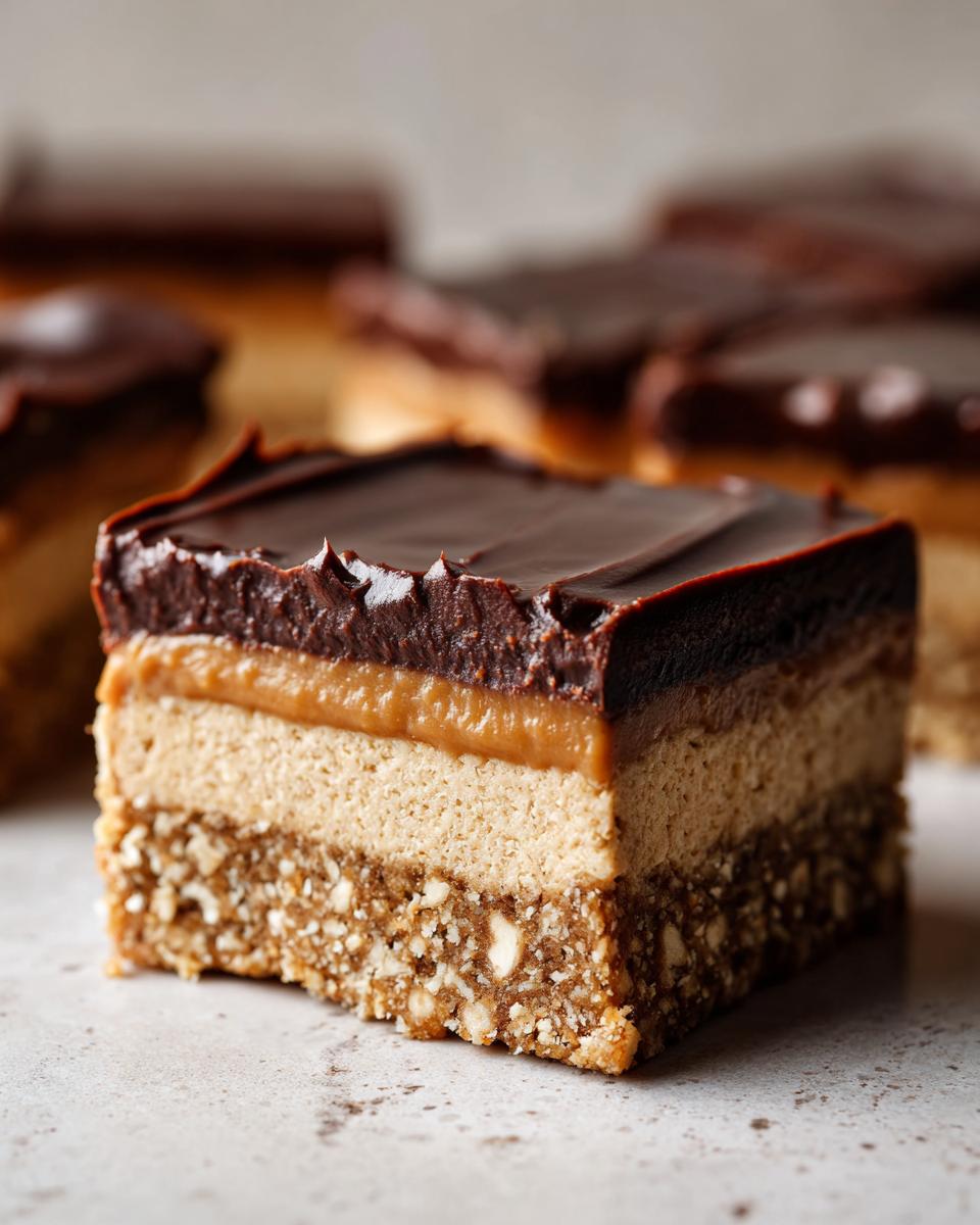 Chocolate Tahini Bars - detail 2