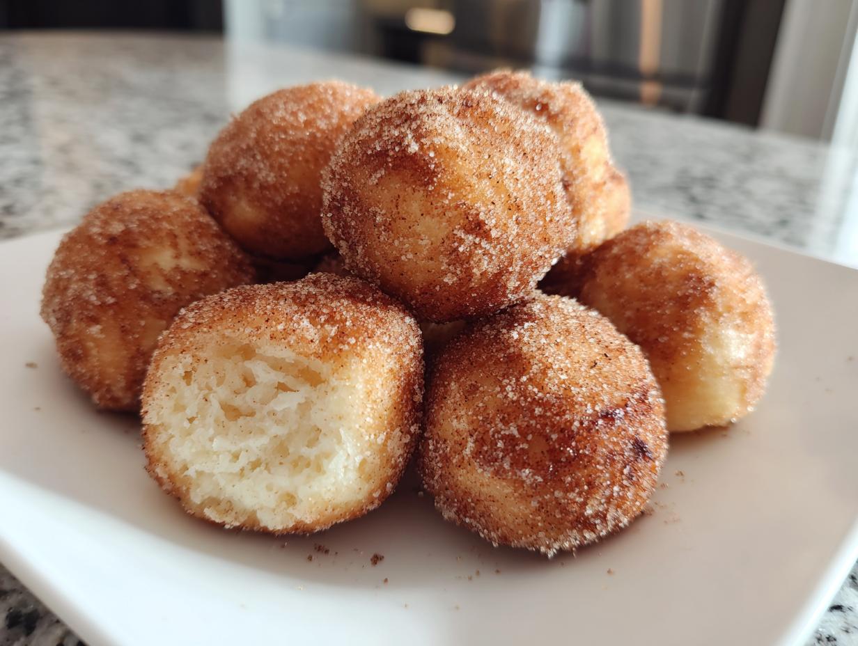 Cinnamon Milk Dough Bites