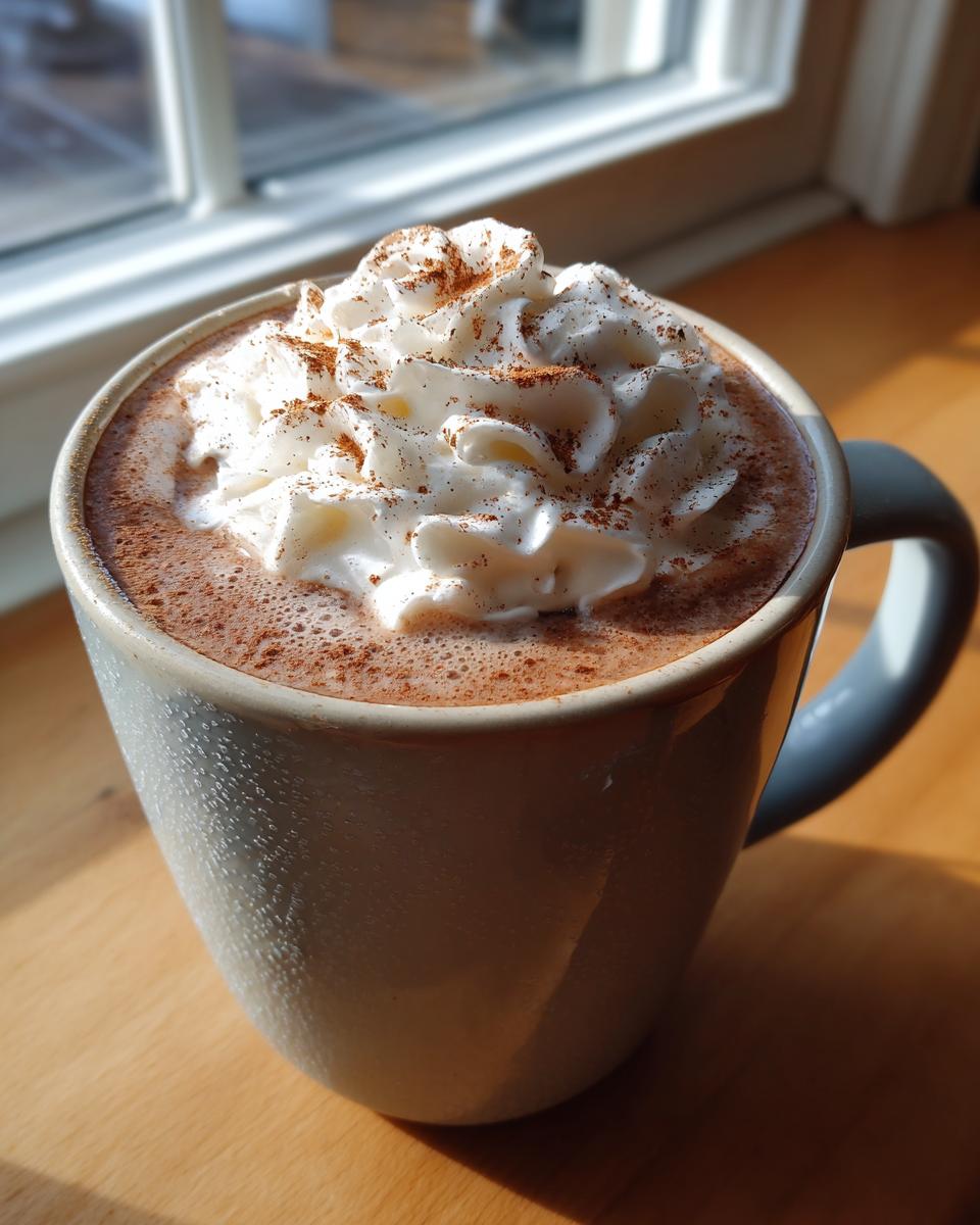 Cinnamon Mocha Latte - detail 2