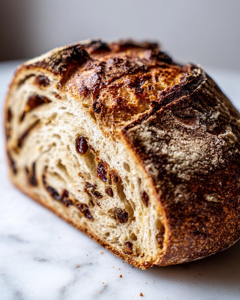 Cinnamon Raisin Sourdough Bread - detail 1