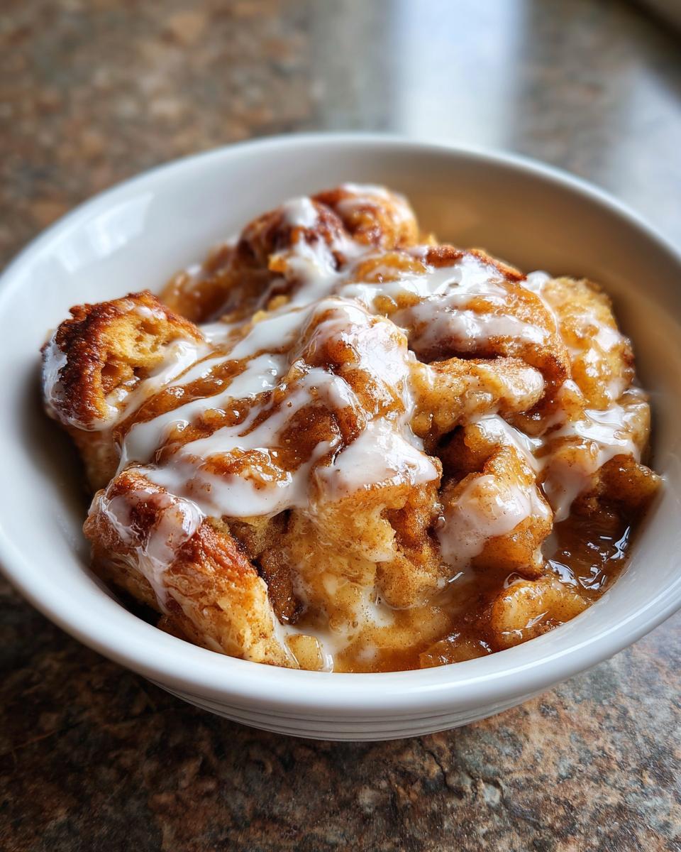 Cinnamon Roll Apple Cobbler - detail 1