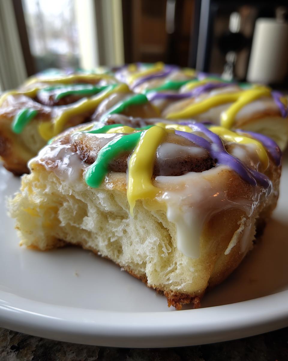 Cinnamon Roll King Cake - detail 1