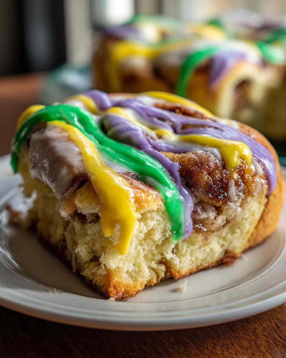 Cinnamon Roll King Cake - detail 2