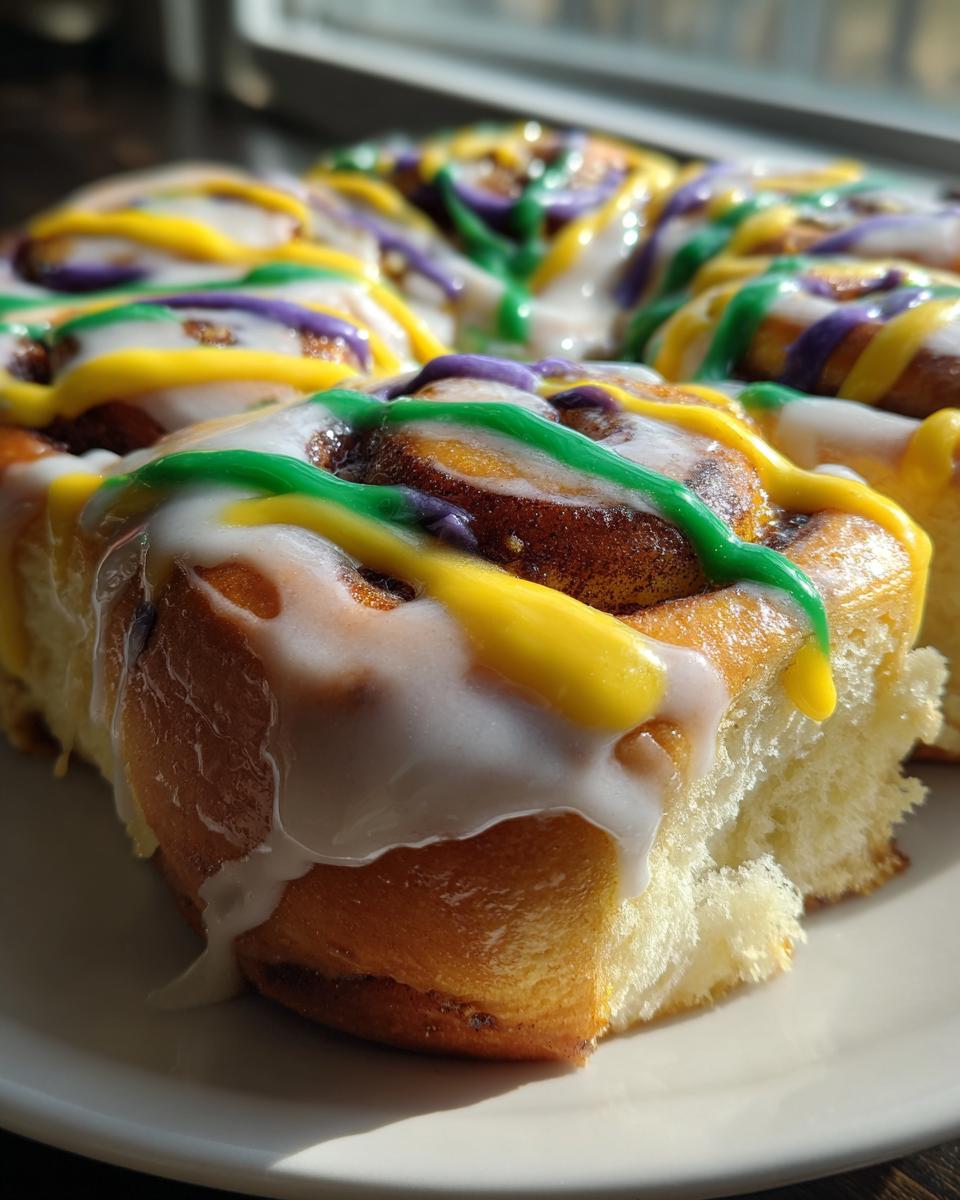 Cinnamon Roll King Cake - detail 3