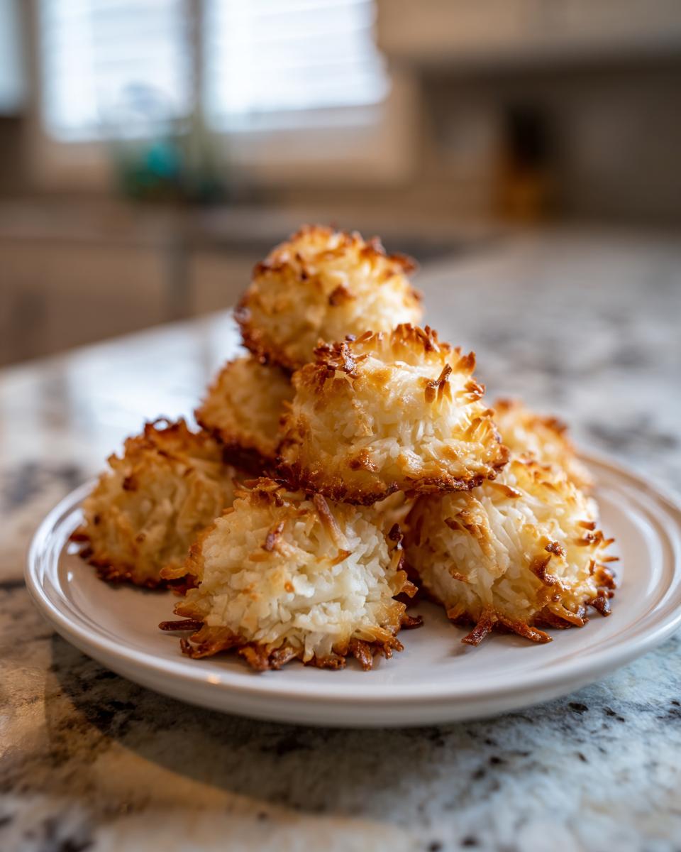 Coconut Macaroons - detail 1
