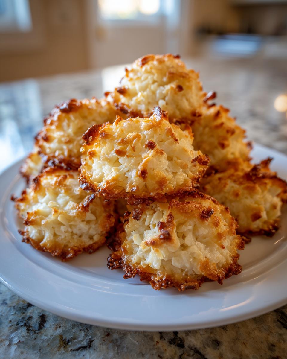 Coconut Macaroons - detail 2