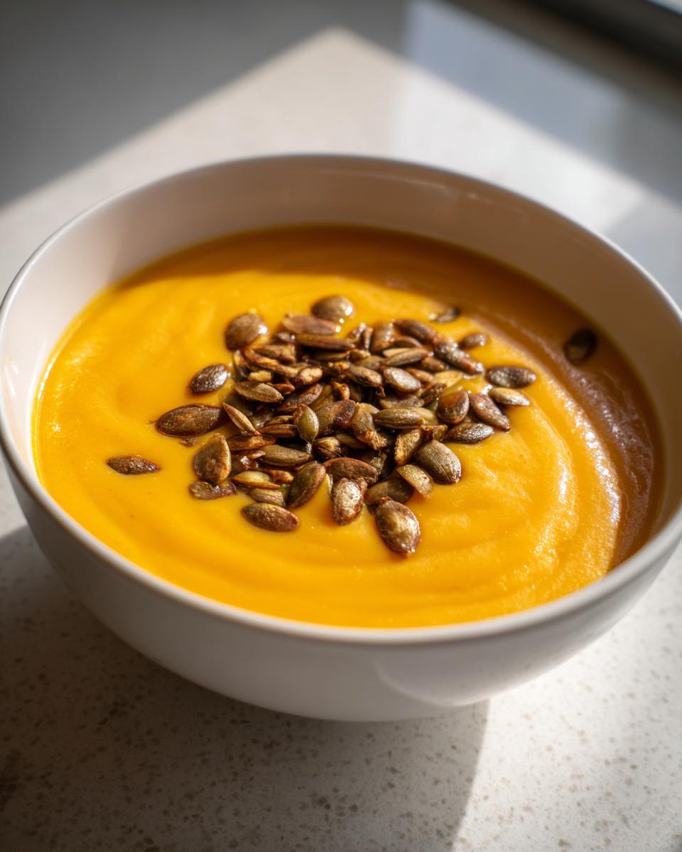 Creamy Butternut Squash Soup - detail 1