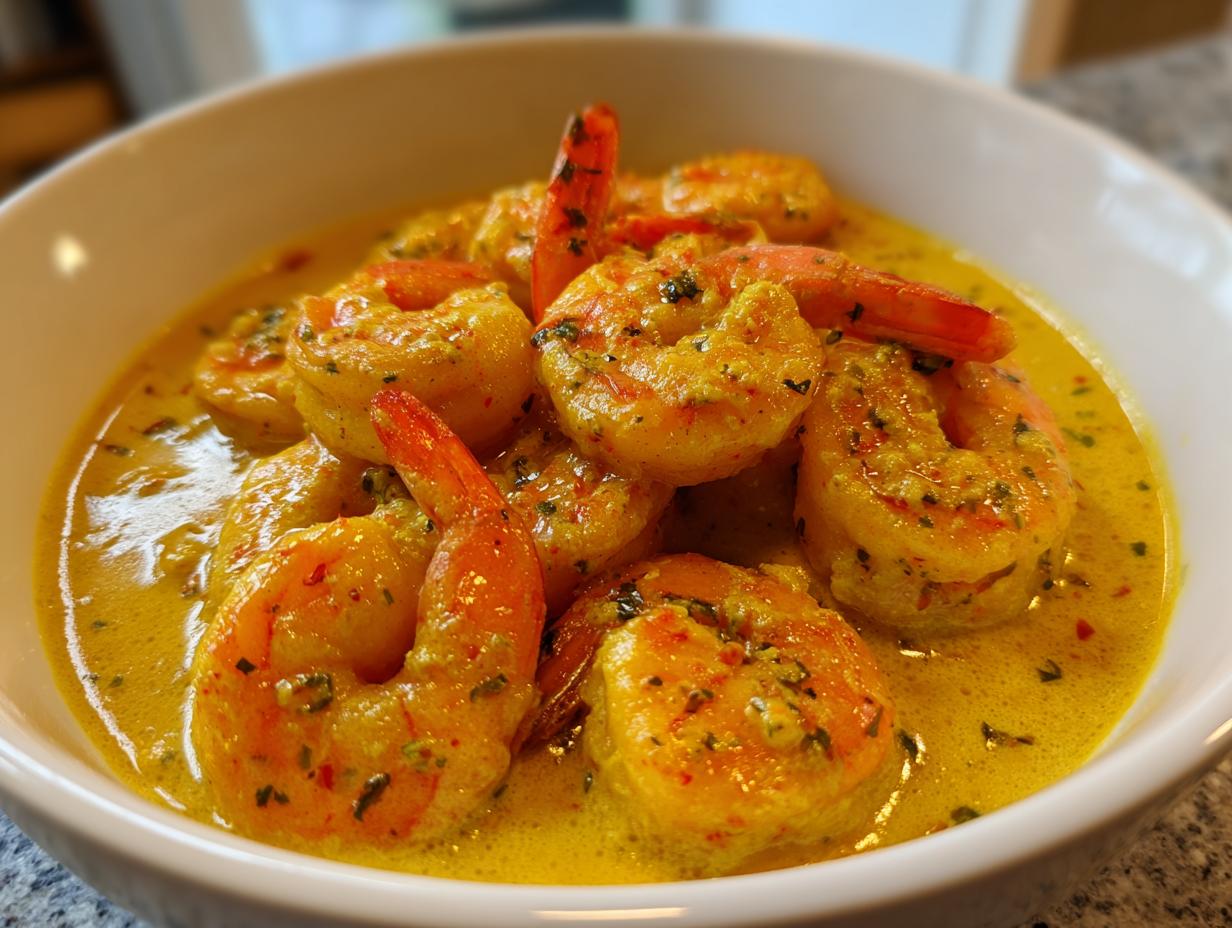 Creamy Coconut Shrimp Curry