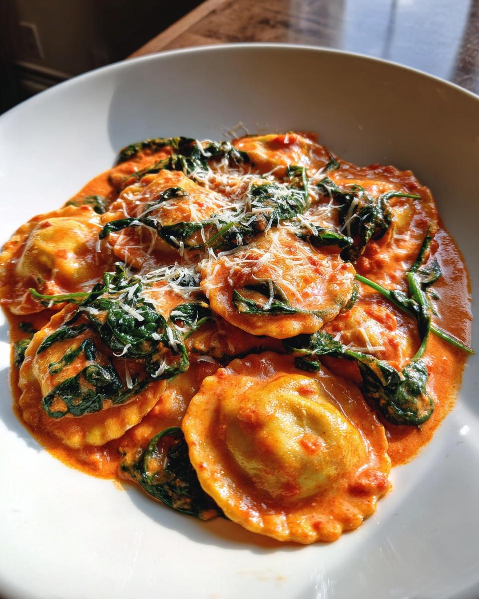 Creamy Tomato Ravioli - detail 2