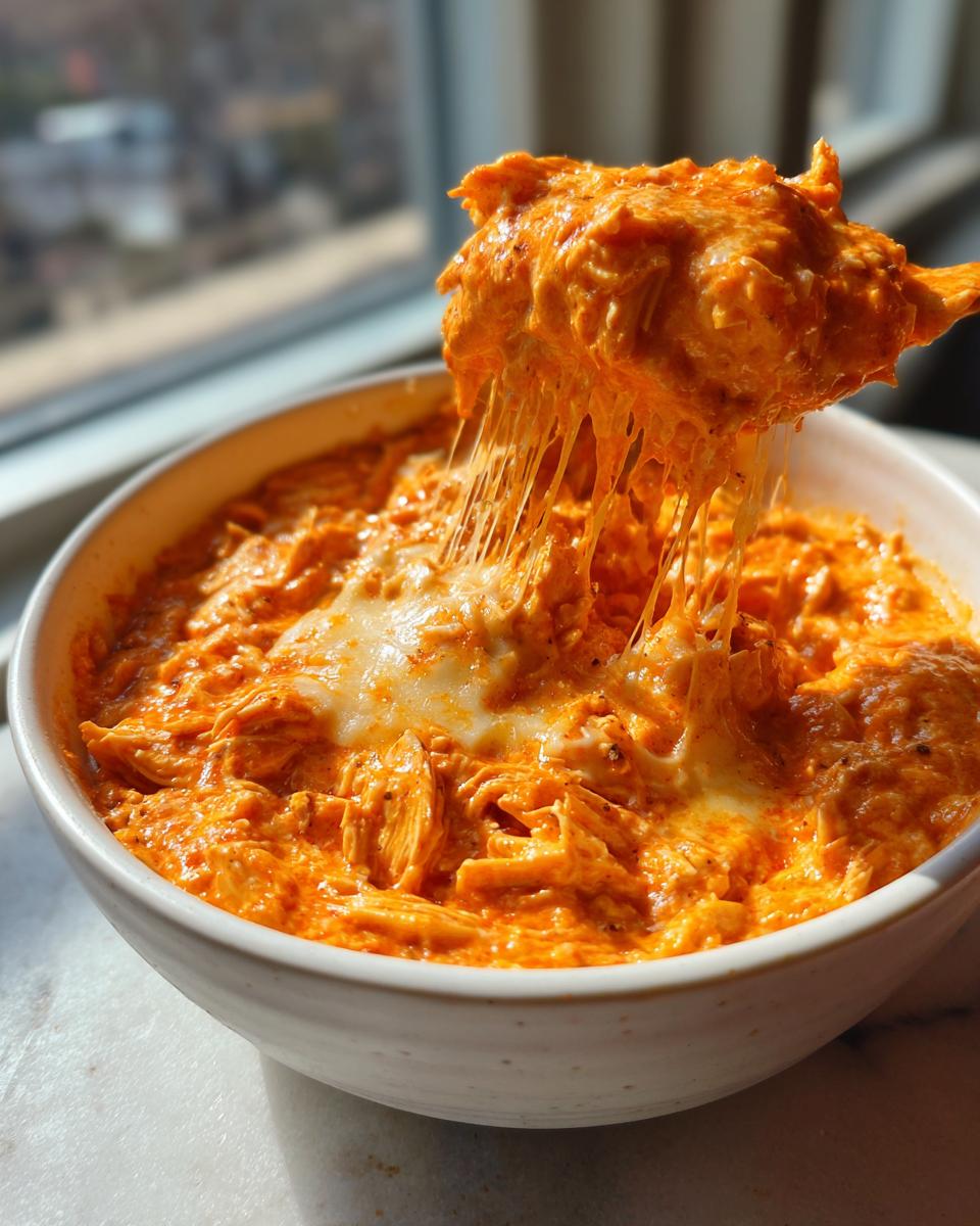 Crockpot buffalo chicken dip - detail 2