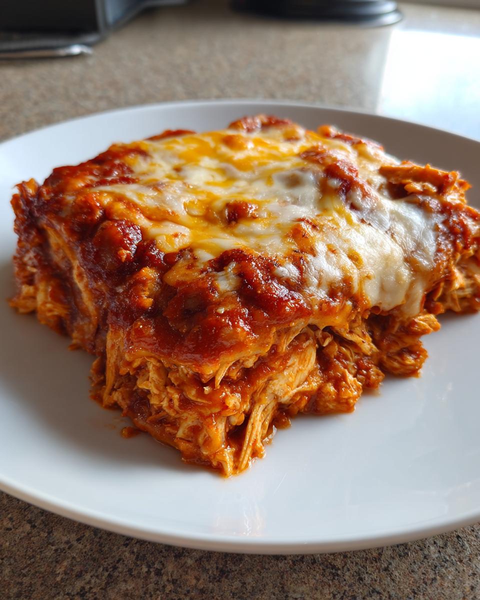 Easy Chicken Enchilada Casserole - detail 2