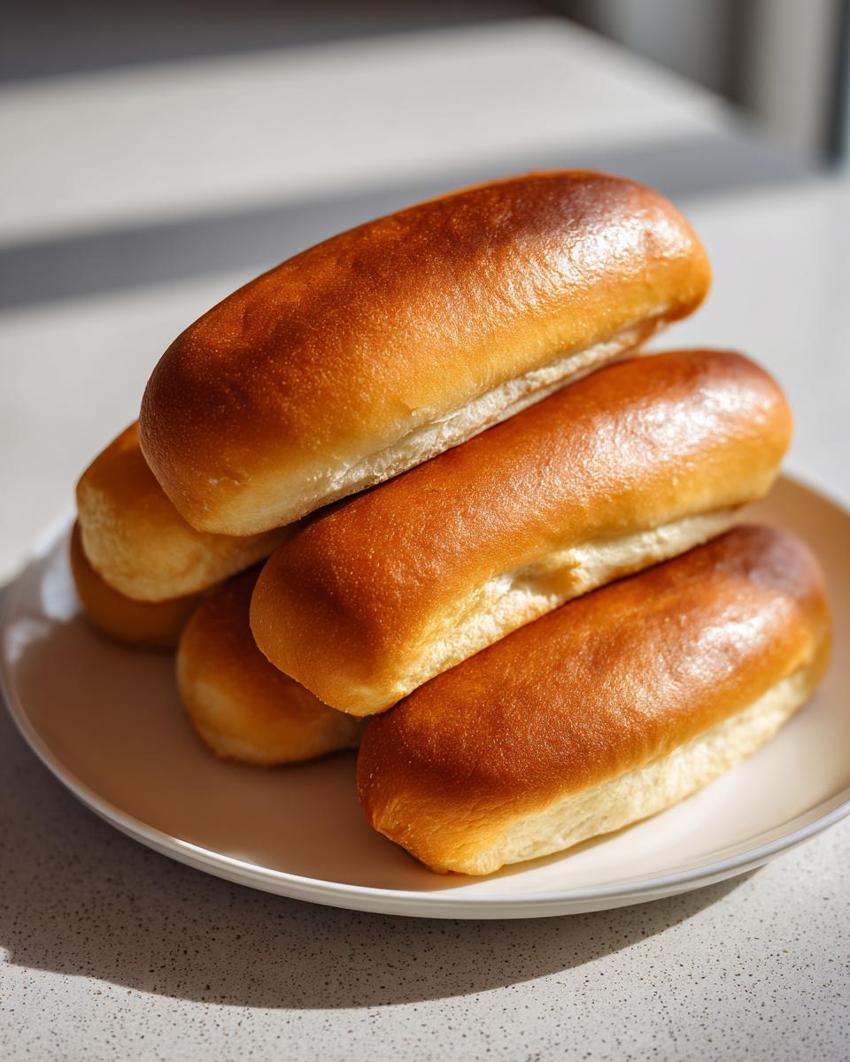 Fresh Milled Wheat Sourdough Hot Dog Buns - detail 1