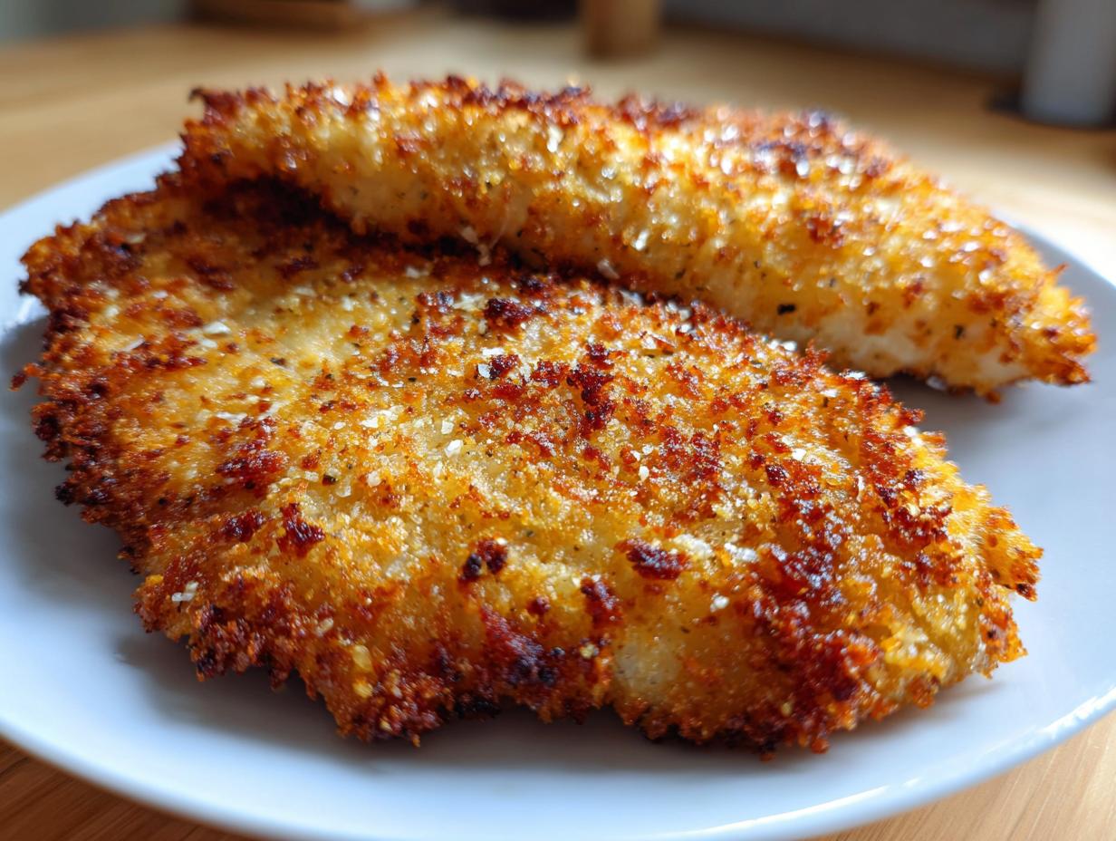 Garlic Parmesan Air Fryer Chicken