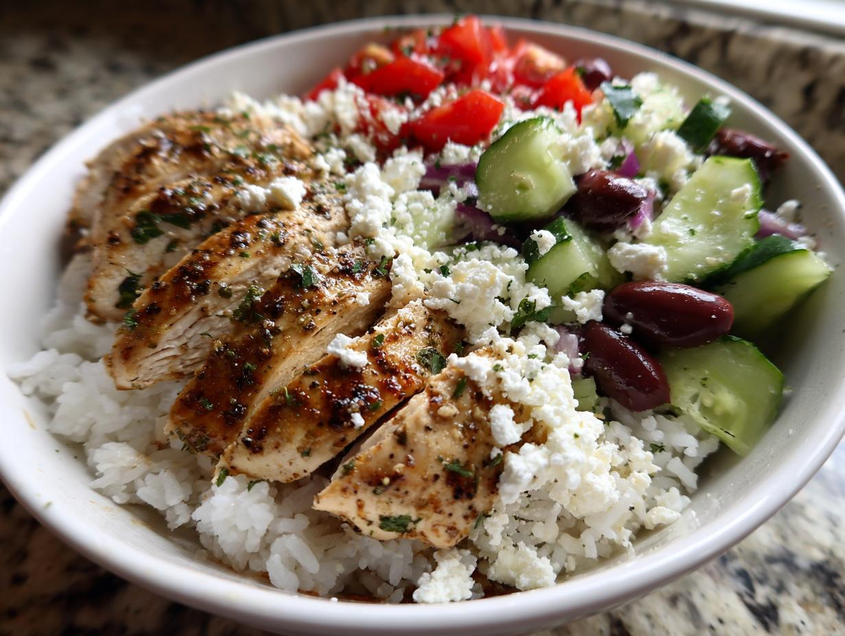 Greek Chicken Bowl