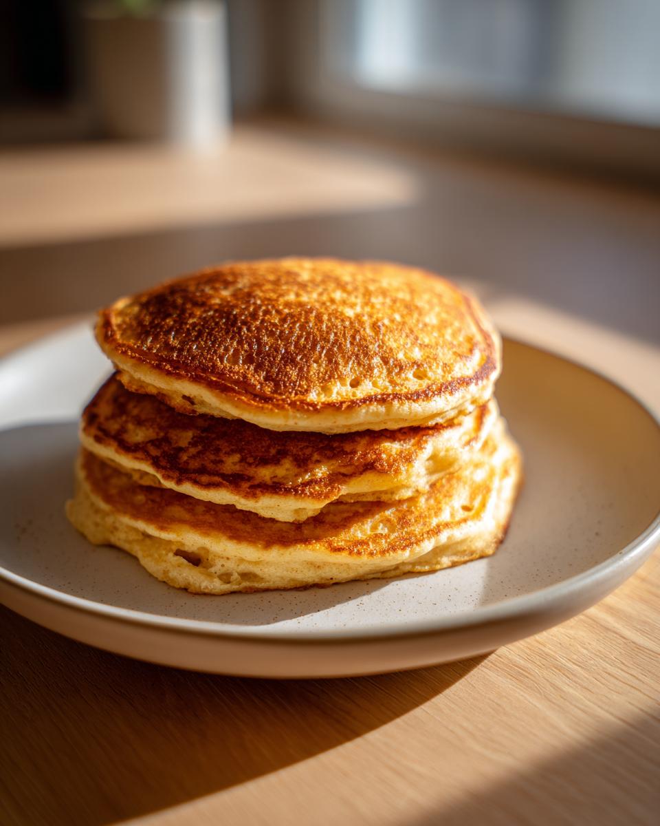 High Protein Cottage Cheese Oat Pancakes - detail 1
