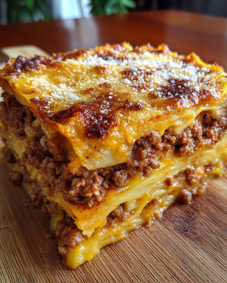 Hobo Casserole with Ground Beef & Potatoes - detail 2