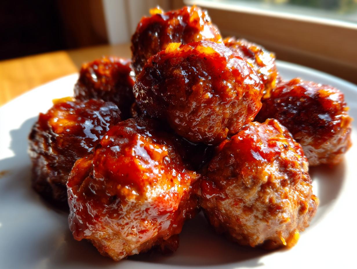 Instant Pot BBQ Pineapple Meatballs