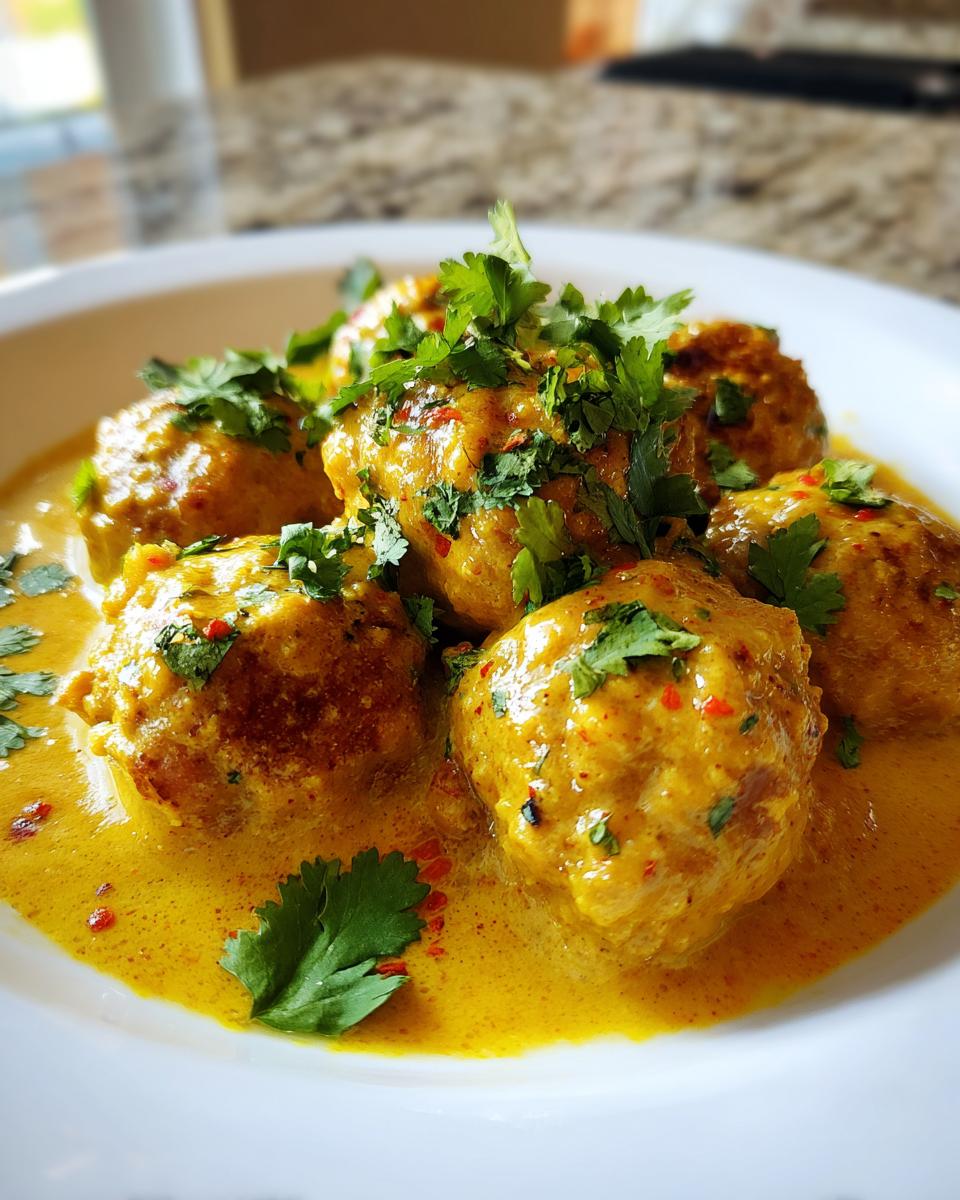 Instant Pot Coconut Curry Meatballs - detail 1
