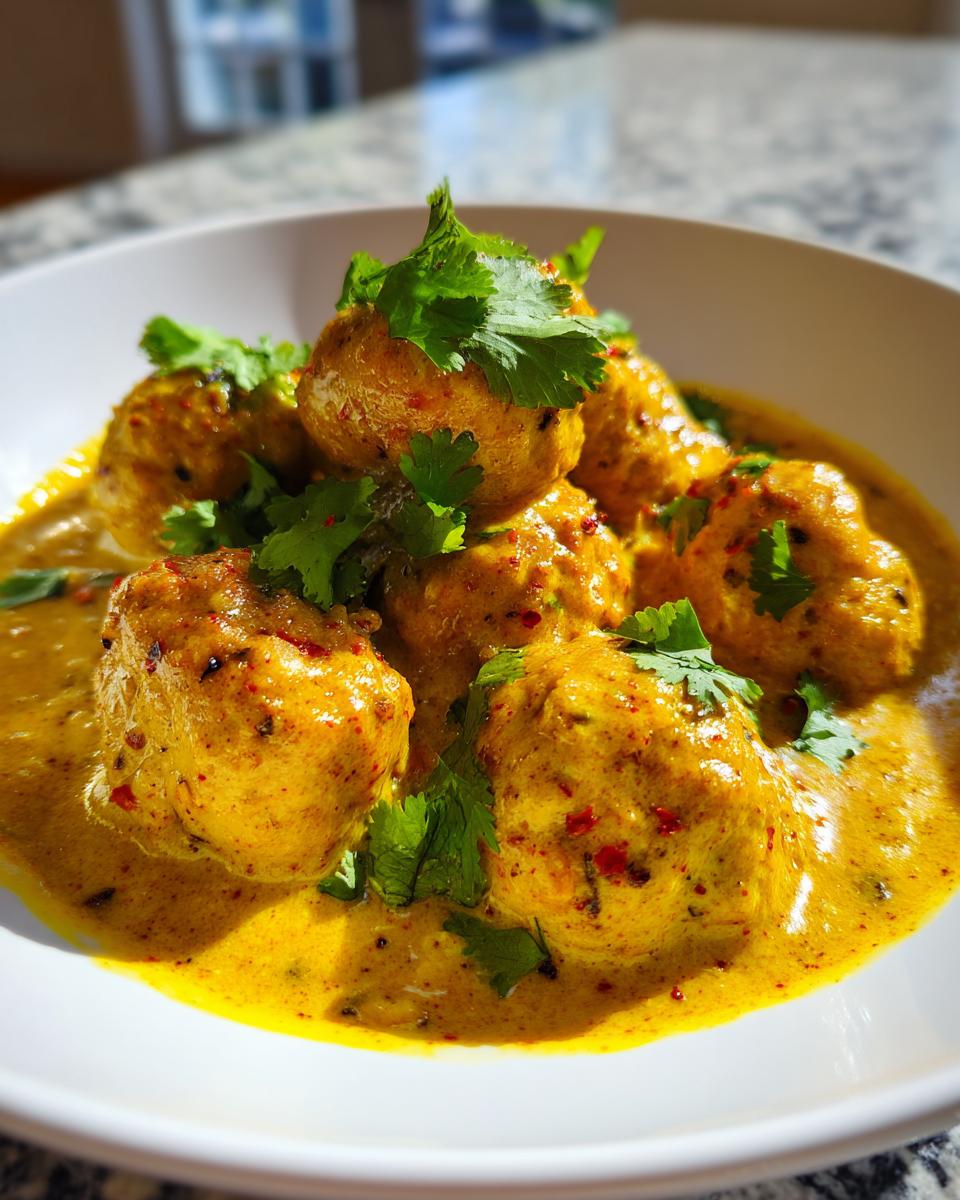 Instant Pot Coconut Curry Meatballs - detail 2