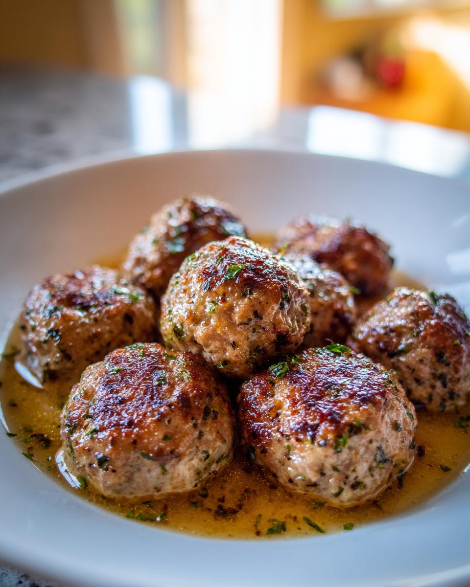 Instant Pot Mediterranean Herb Meatballs - detail 2