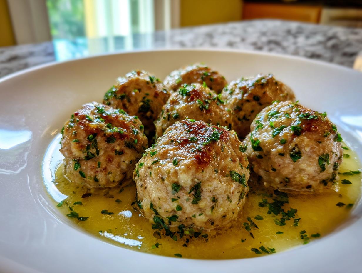 Instant Pot Mediterranean Herb Meatballs