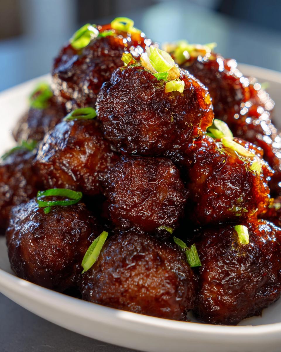 Instant Pot Teriyaki Pineapple Meatballs - detail 1
