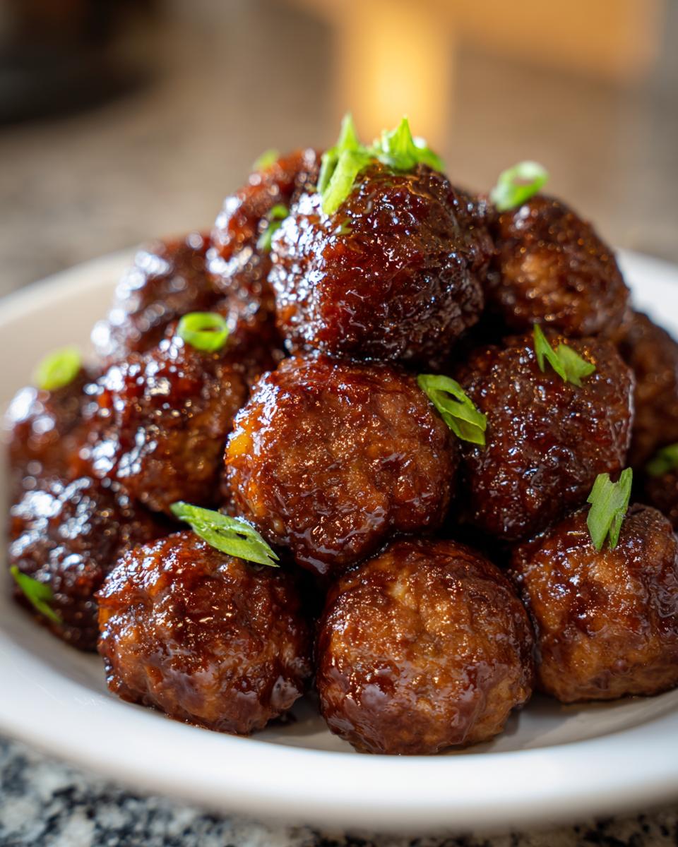 Instant Pot Teriyaki Pineapple Meatballs - detail 2