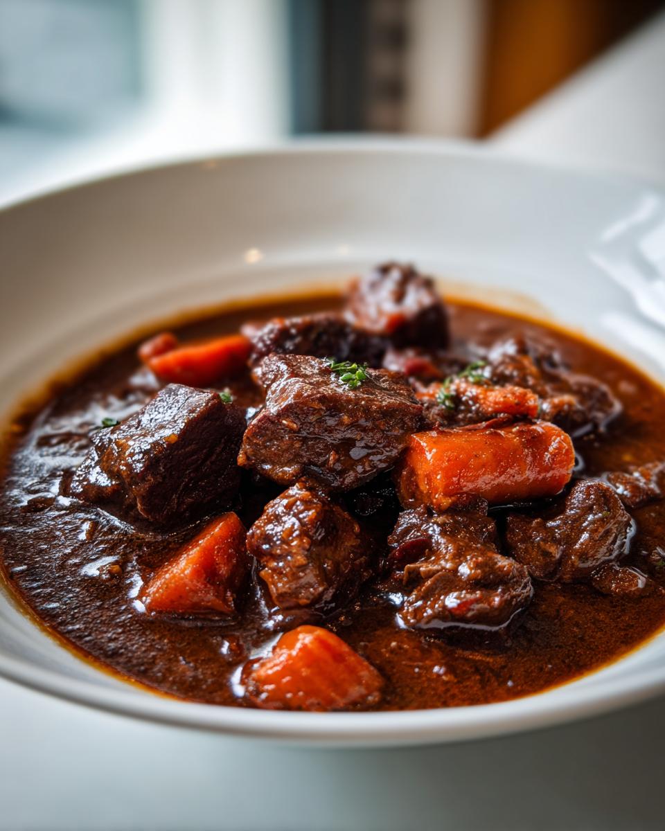 Lamb and Carrot Stew - detail 1