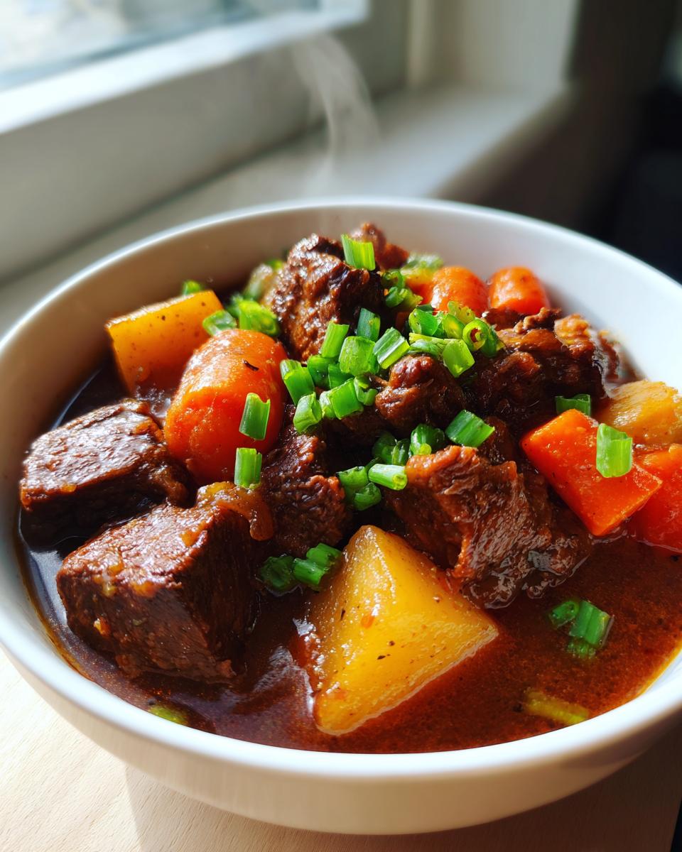 Lamb and Potato Stew - detail 1