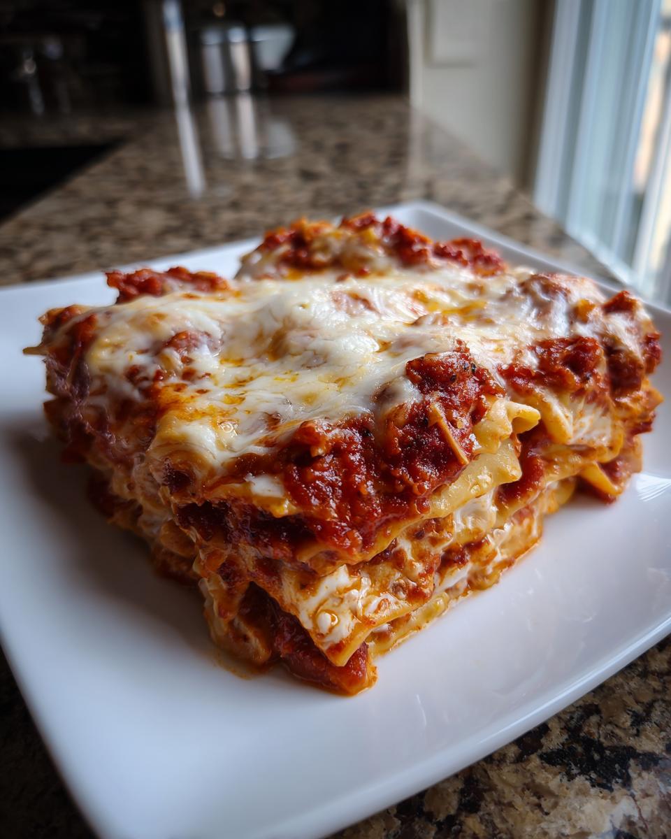 Lazy Ravioli Lasagna - detail 2