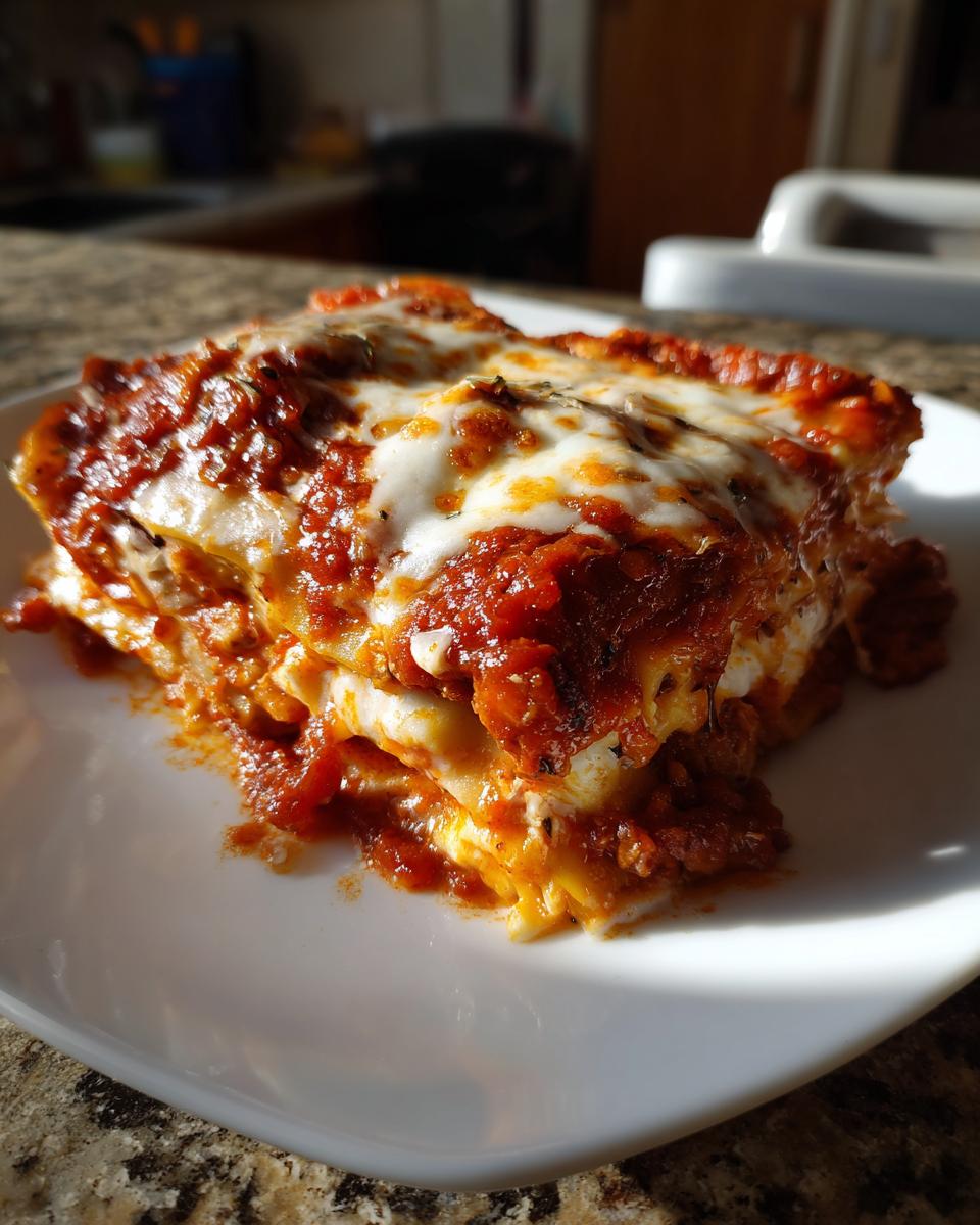 Lazy Ravioli Lasagna - detail 3