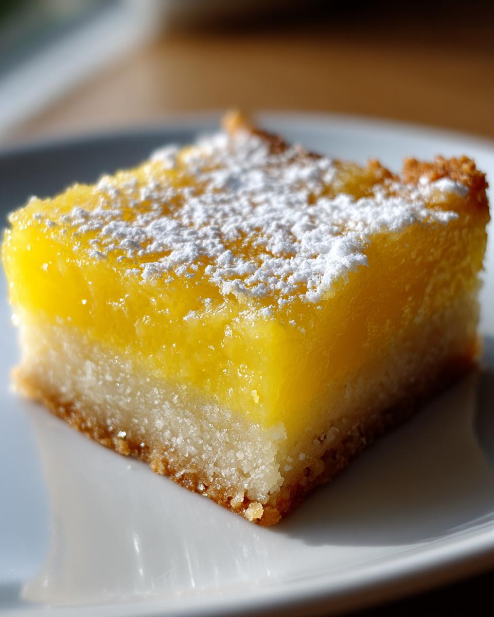 Lemon Bars - detail 1