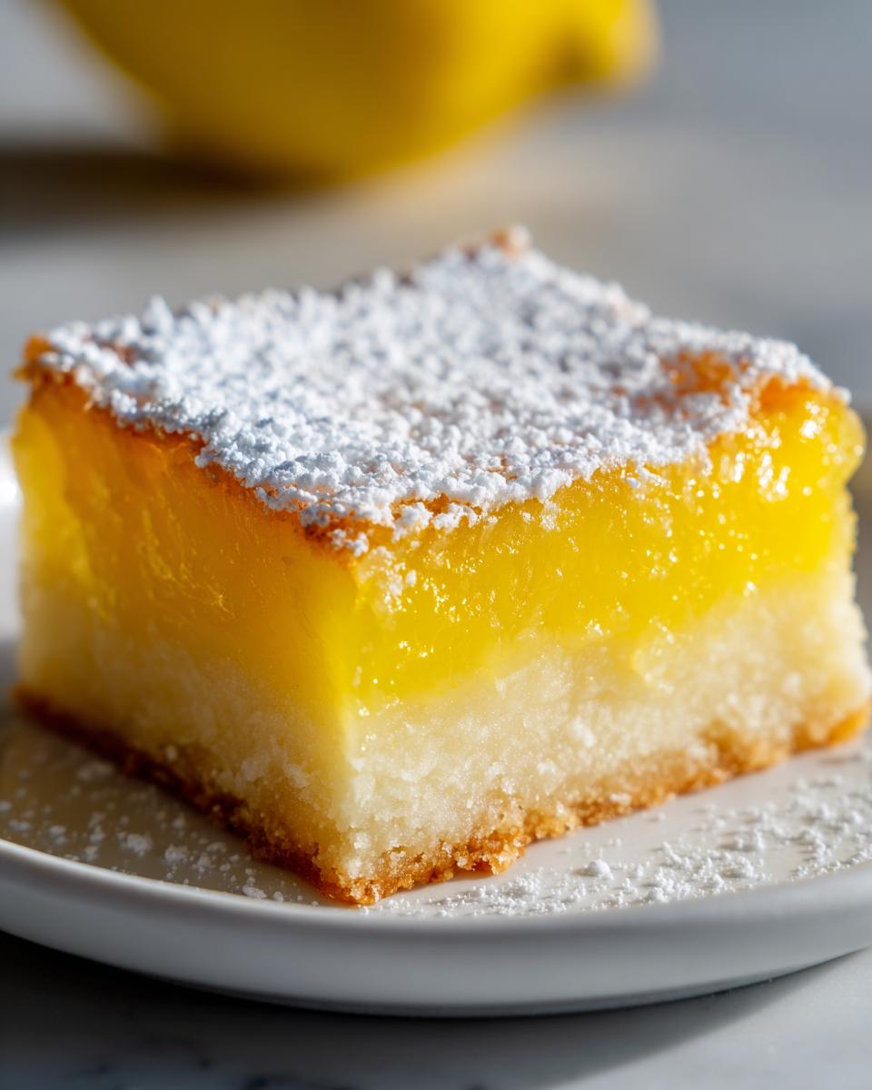 Lemon Bars - detail 2