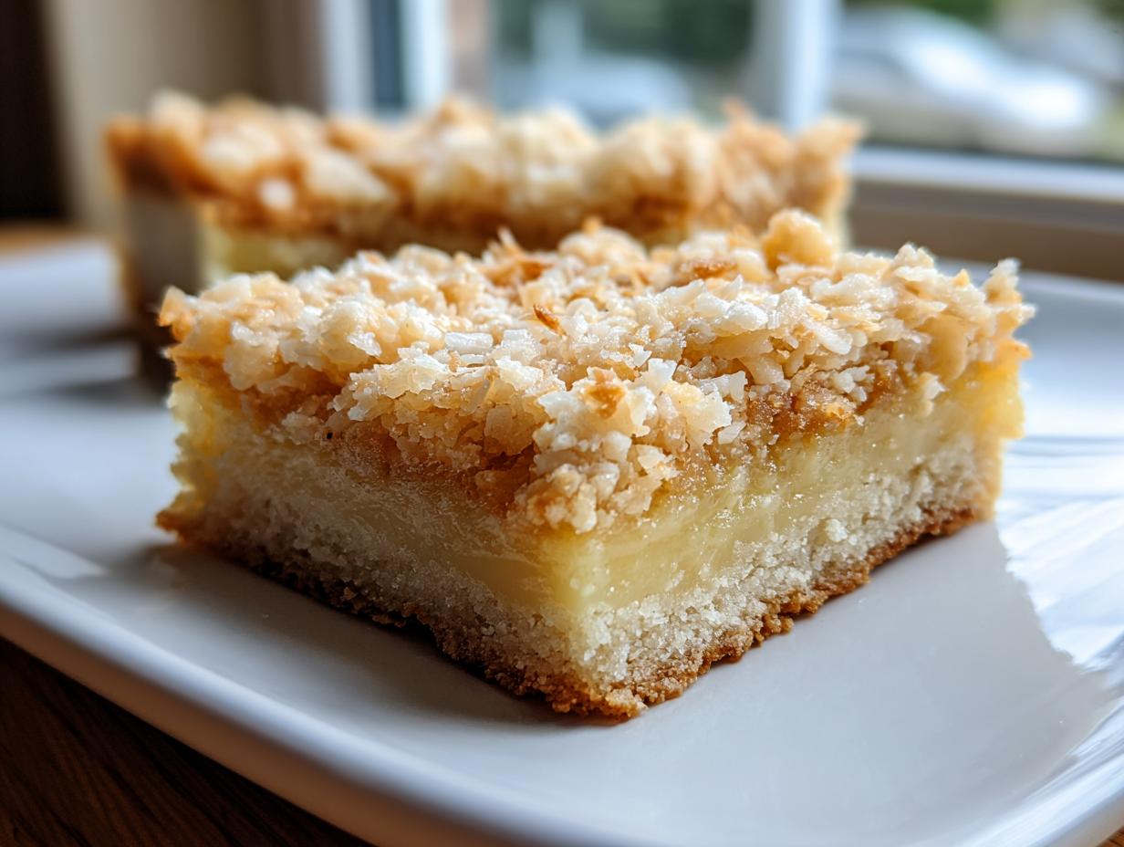 Lemon Coconut Bars