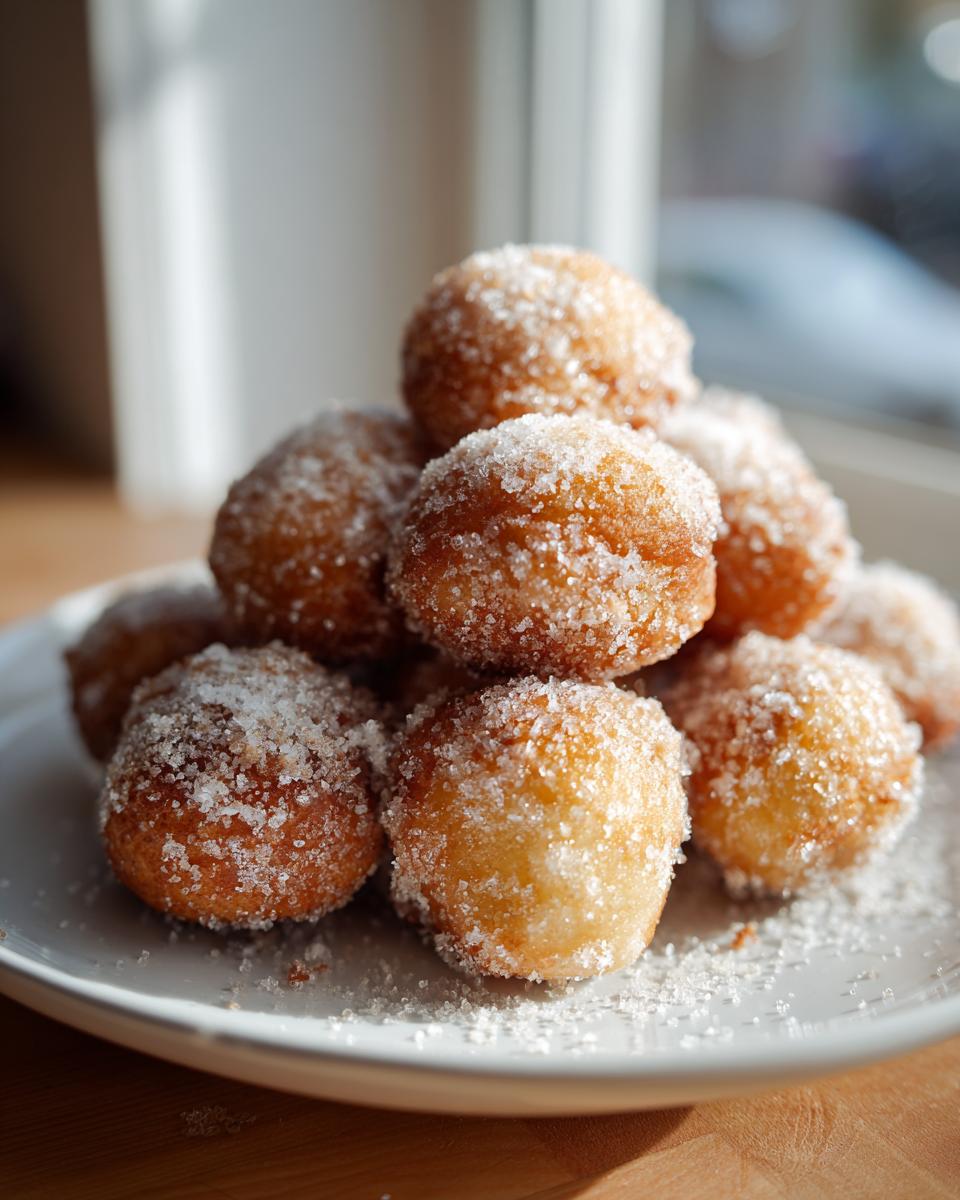 Lemon Sugar Baked Dough Bites - detail 2