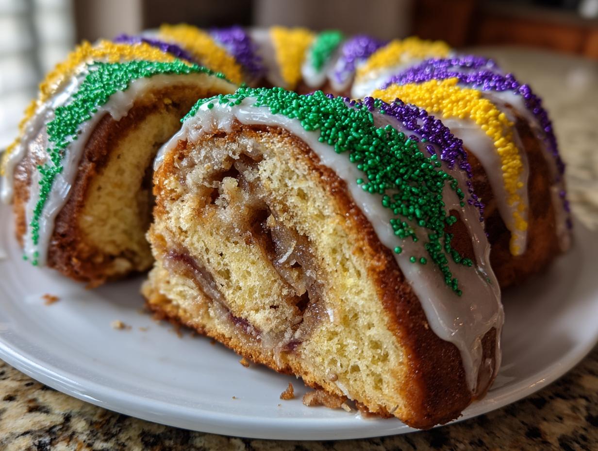 Mardi Gras King Cake