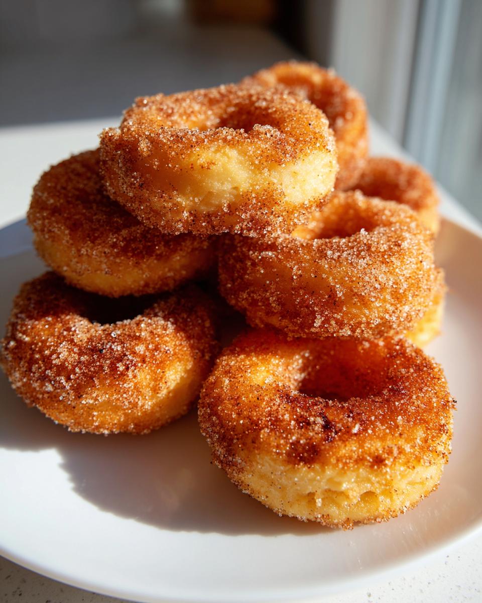 Mini Baked Sugar Donut Bites - detail 1