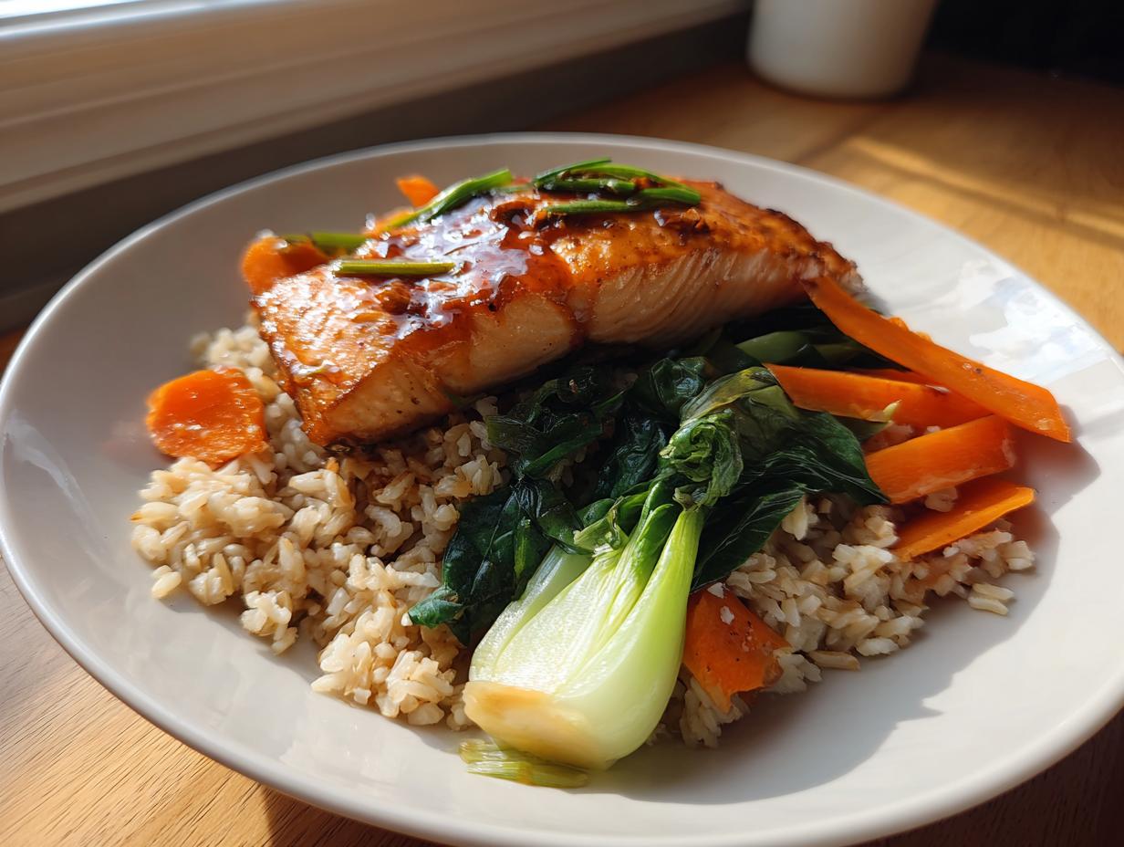 Miso Salmon Bowl