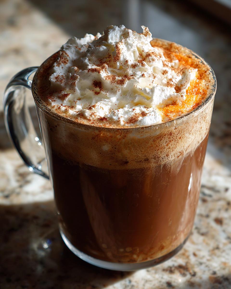 Orange Spice Latte - detail 1