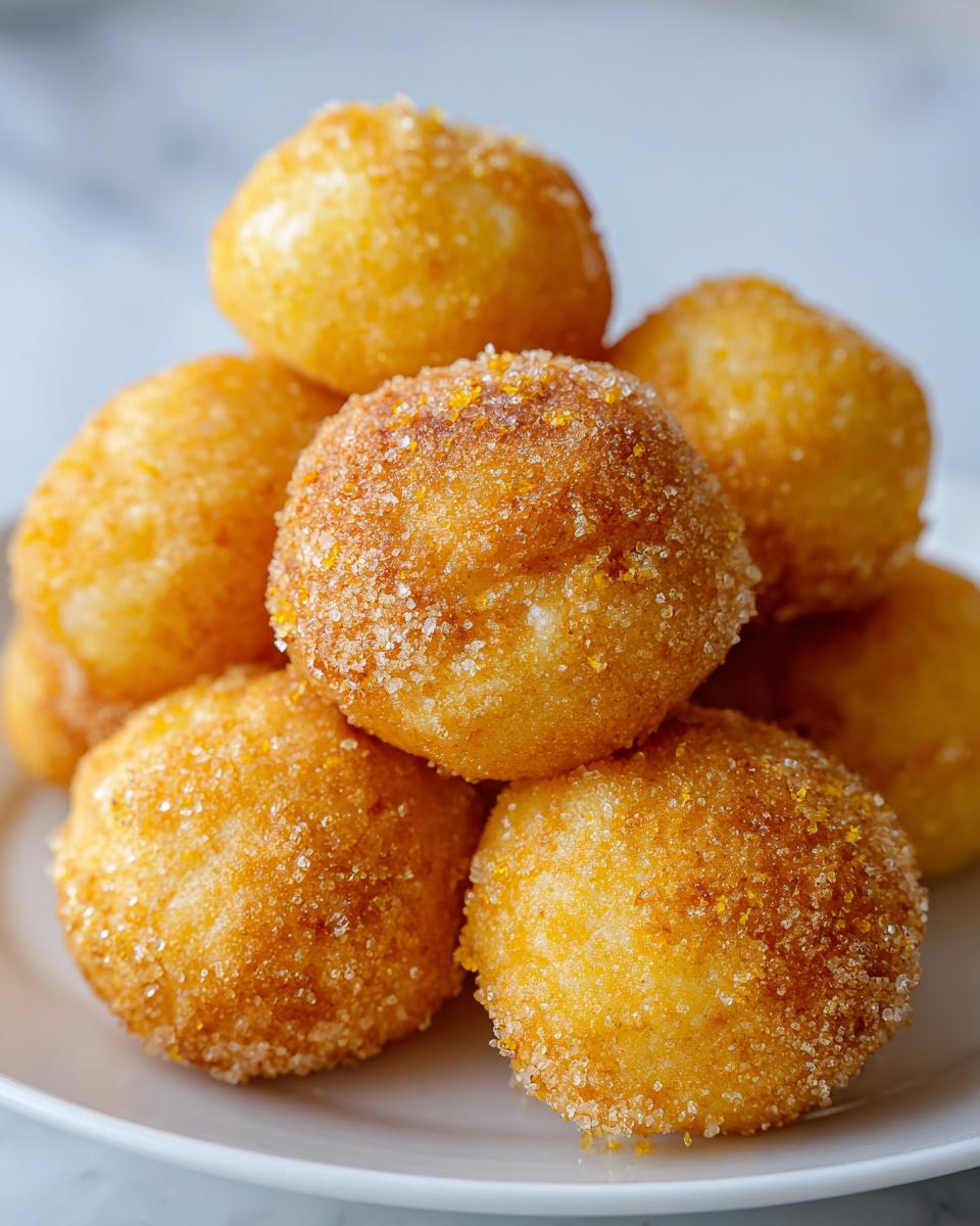 Orange Vanilla Dough Bites - detail 1