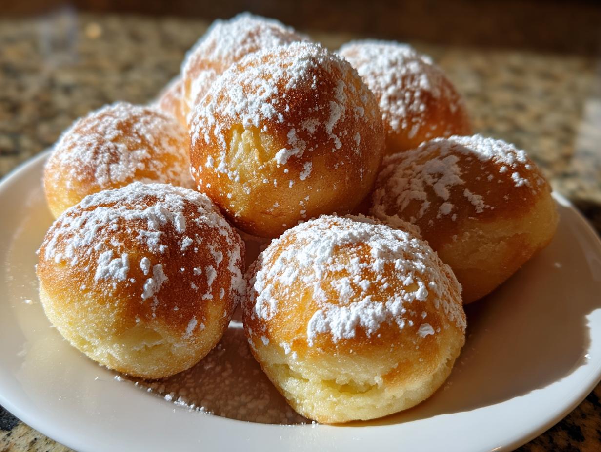Oven-Baked Dough Balls