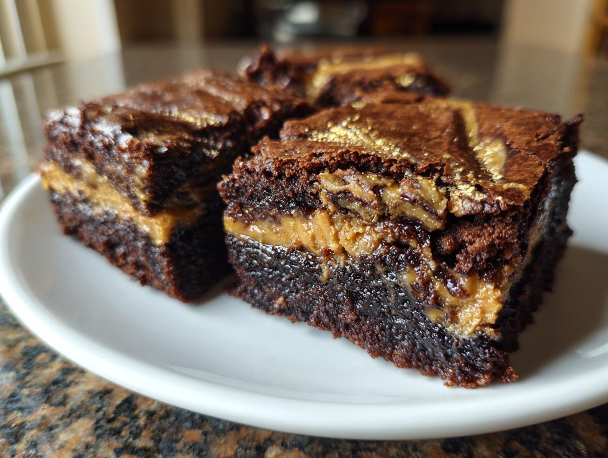 Peanut Butter Brownies