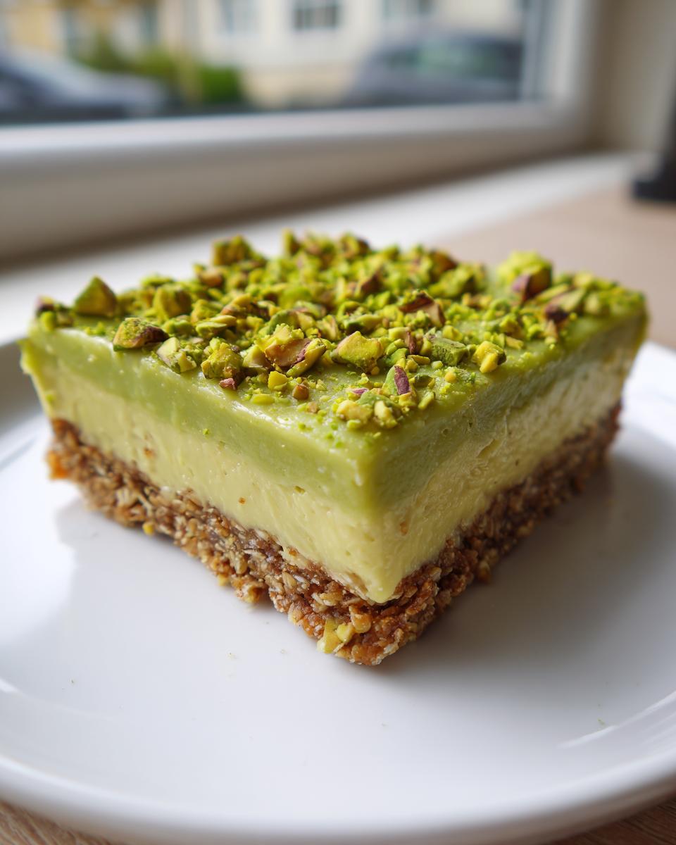 Pistachio Cream Bars - detail 1