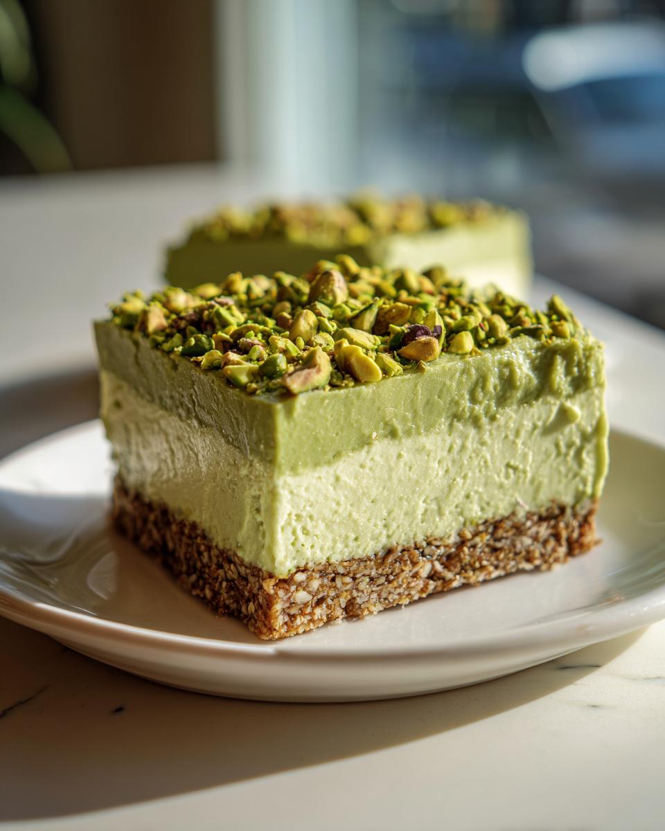 Pistachio Cream Bars - detail 2