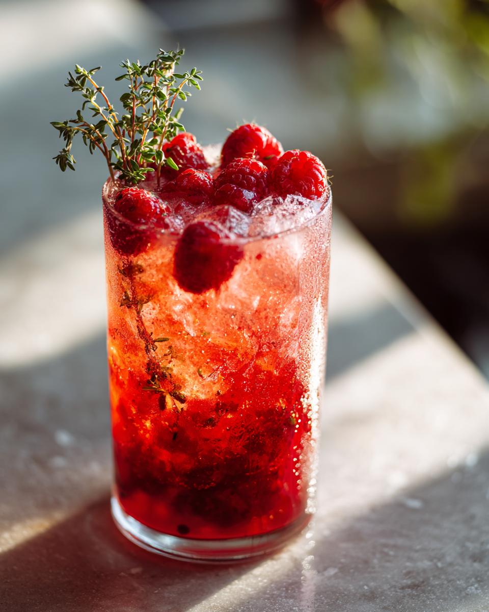 Rum Berry Cocktail - detail 1