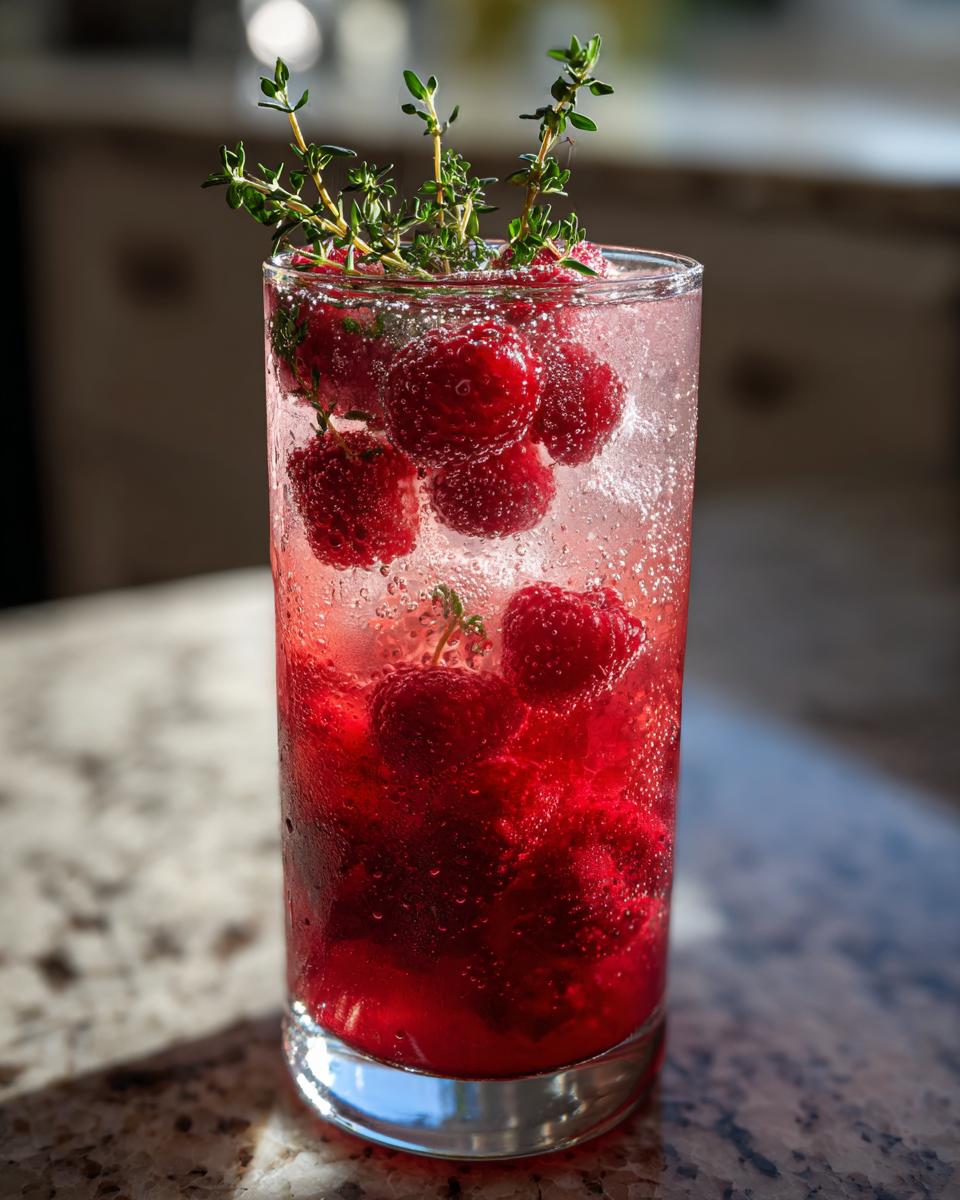 Rum Berry Cocktail - detail 2