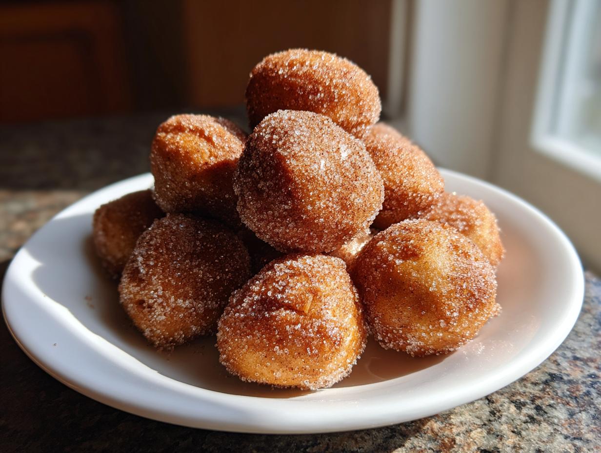 Soft Oven Sugar Dough Bites