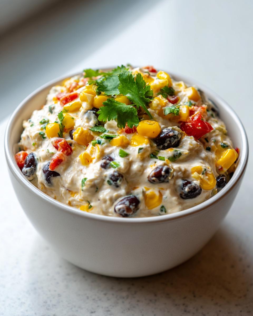 Southwest Greek Yogurt Dip - detail 2