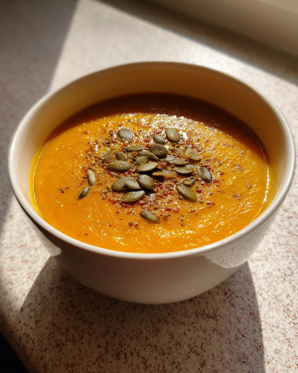 Spiced Pumpkin Lentil Soup - detail 2